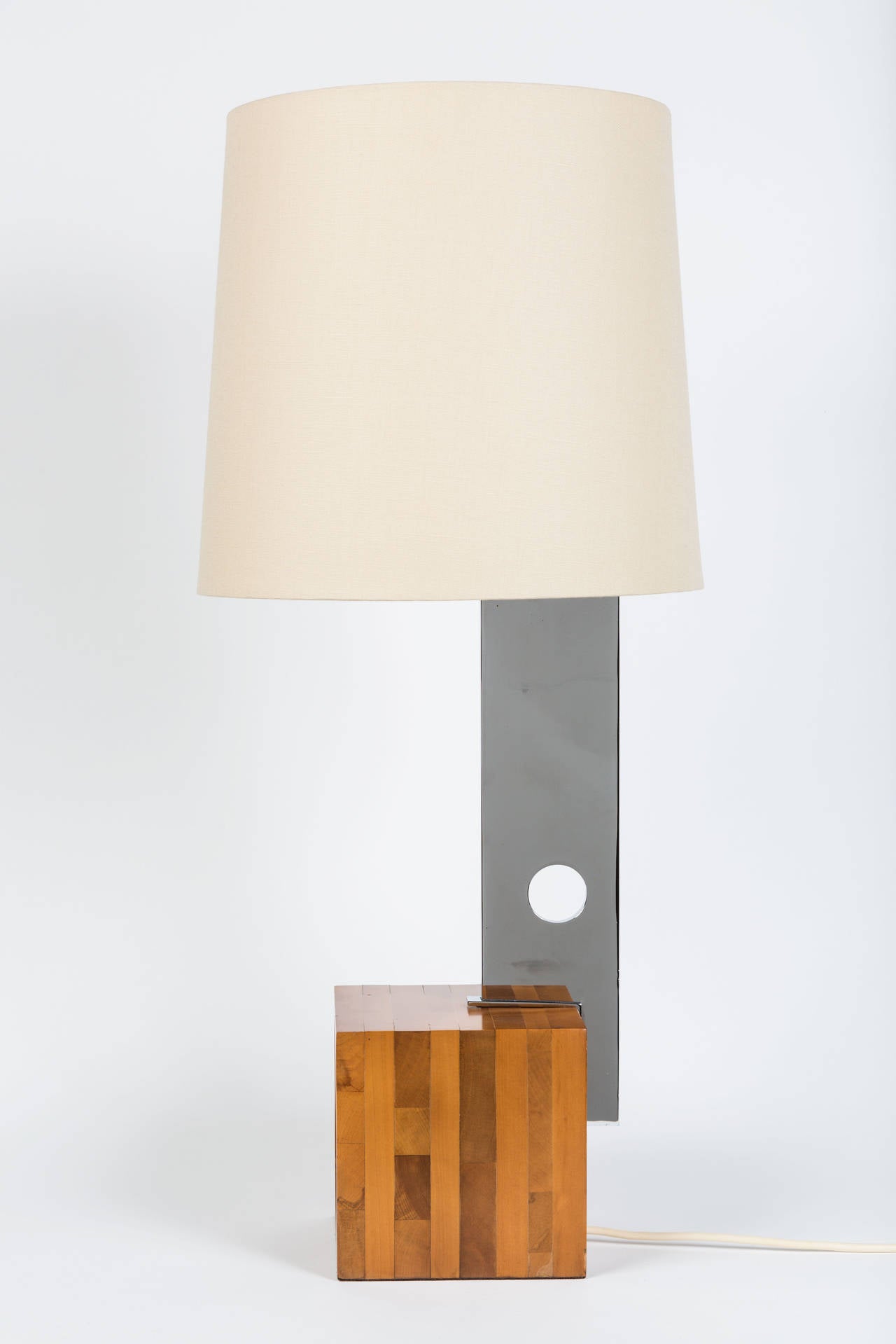 Mid-Century Modern Italian Table Lamp by Angelo Brotto