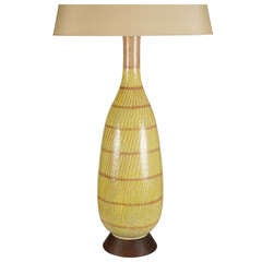 Vintage Large Gambone Ceramic Table Lamp