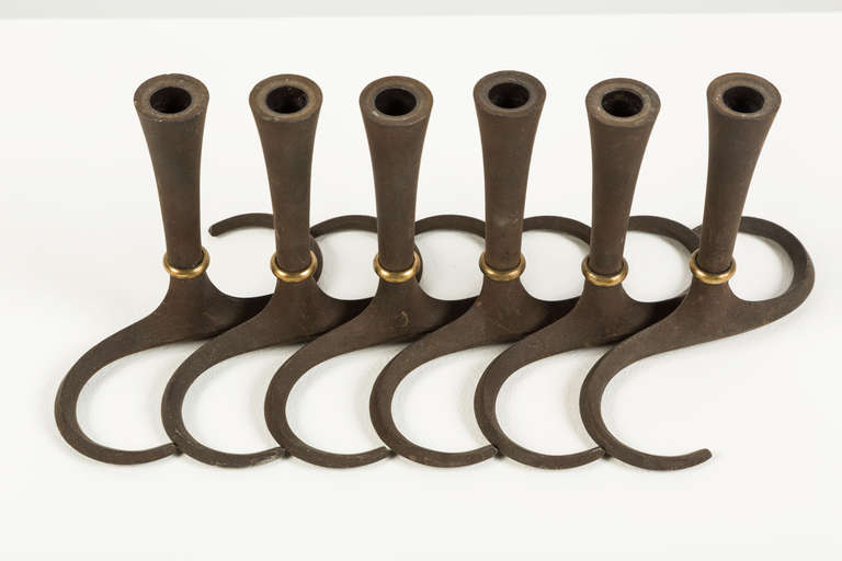 Jens Quistgaard for Dansk Candleholders