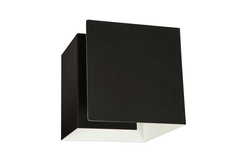 American Custom Rewire Cube Ceiling Light For Sale