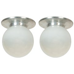 Glass Flush Mount Globes by Candle