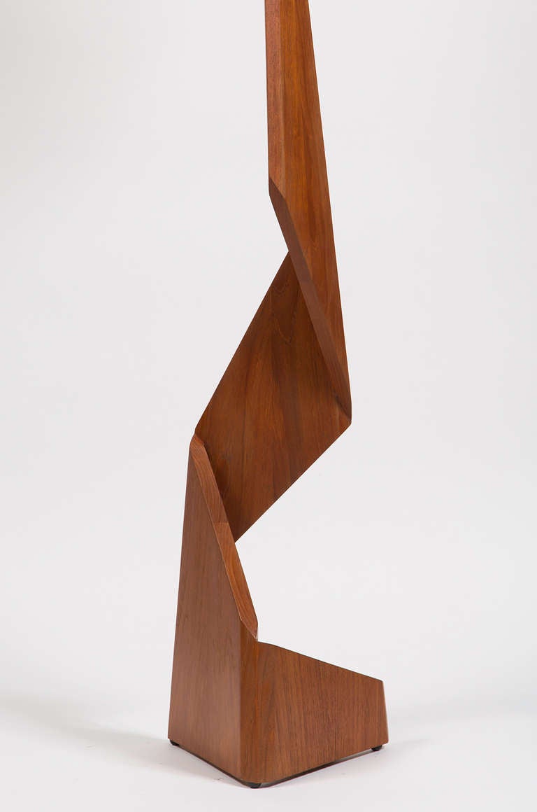 Sculptural Danish Floor Lamp 1