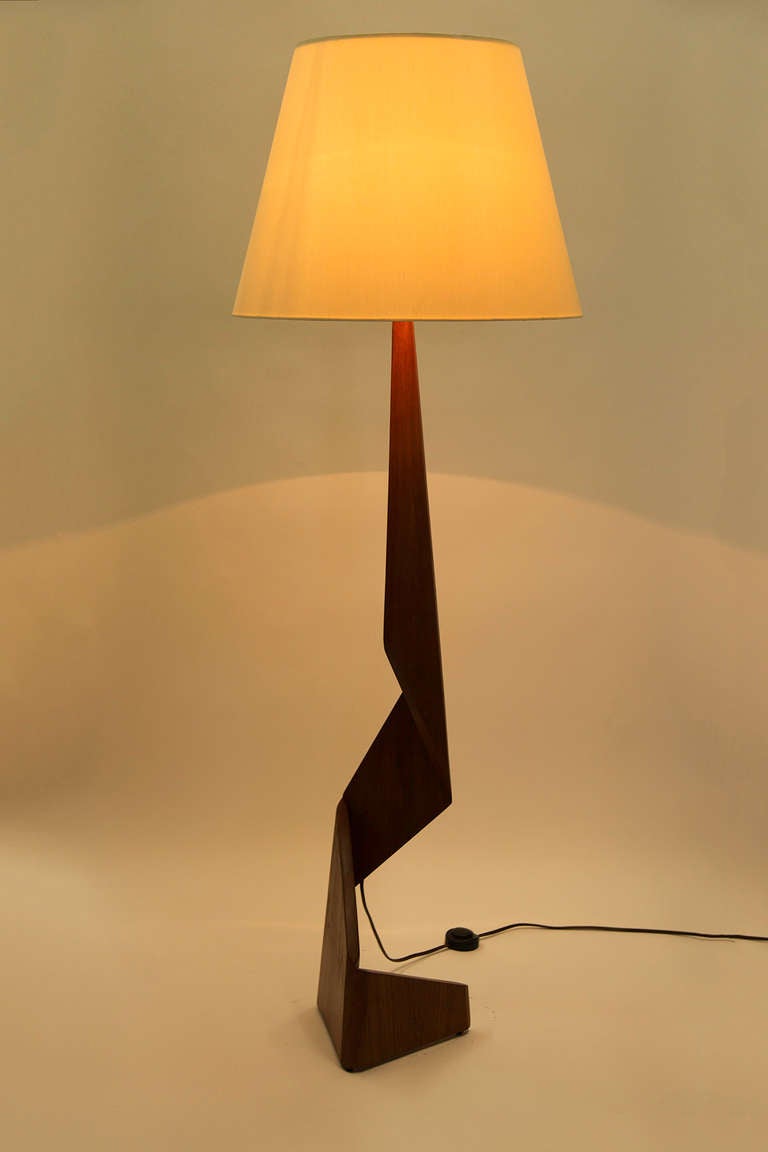 Sculptural Danish Floor Lamp 2