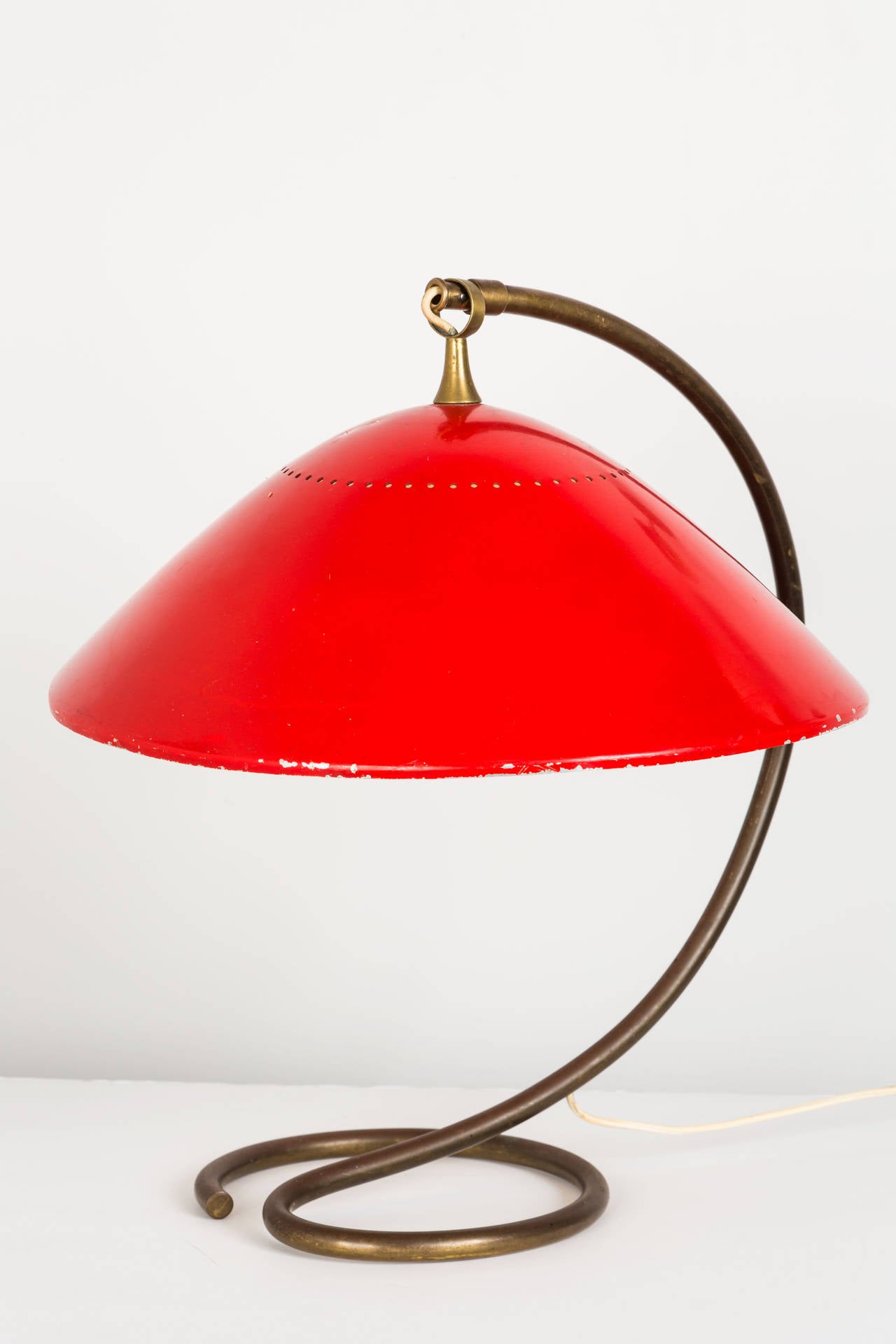 Painted Stilnovo Table Lamp