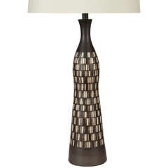 Rare Ettorre Sottsass Ceramic Table Lamp
