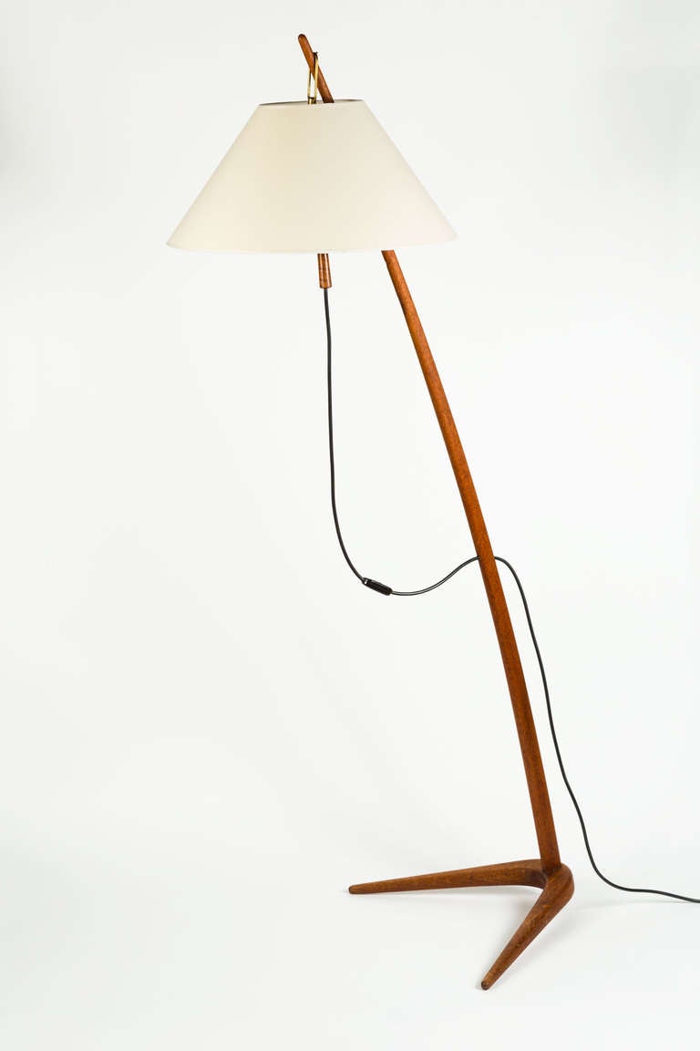 Austrian J.T. Kalmar Floor Lamp