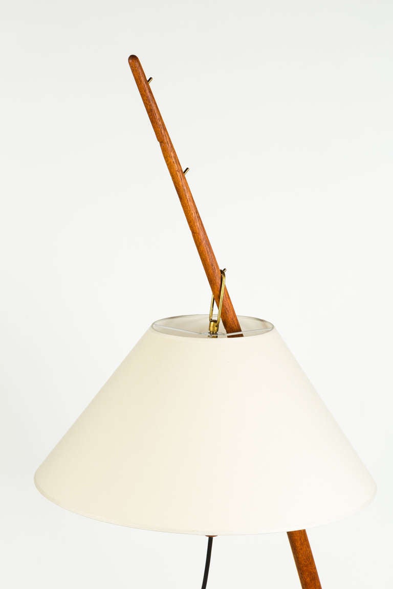 Mid-20th Century J.T. Kalmar Floor Lamp