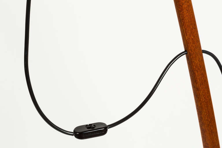 Teak J.T. Kalmar Floor Lamp