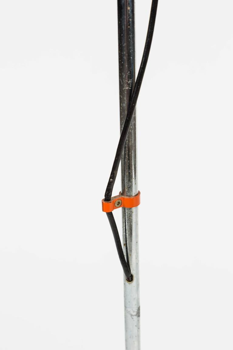 Mid-20th Century Metal and Chrome Floor Lamp by Arredoluce