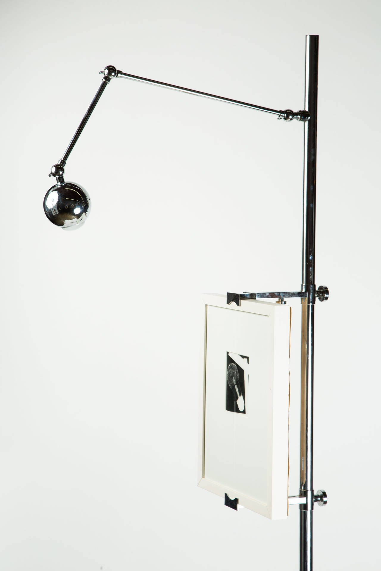 Mid-Century Modern Easel Floor Light by Angelo Lelli for Arredoluce