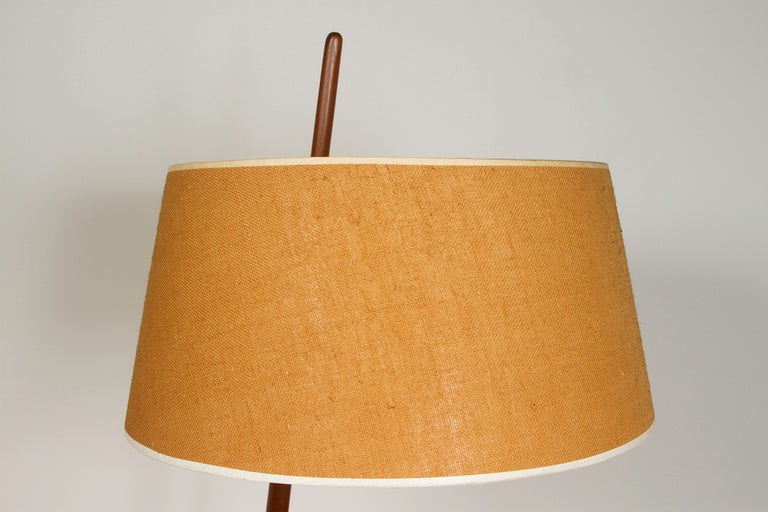 Mid-20th Century Rare Rispal Floor Lamp