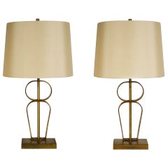 Pair of Robsjohn Gibbings Table Lamps