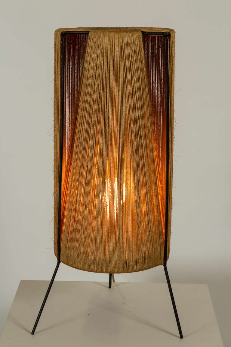 Large Danish Corded Table Lamp