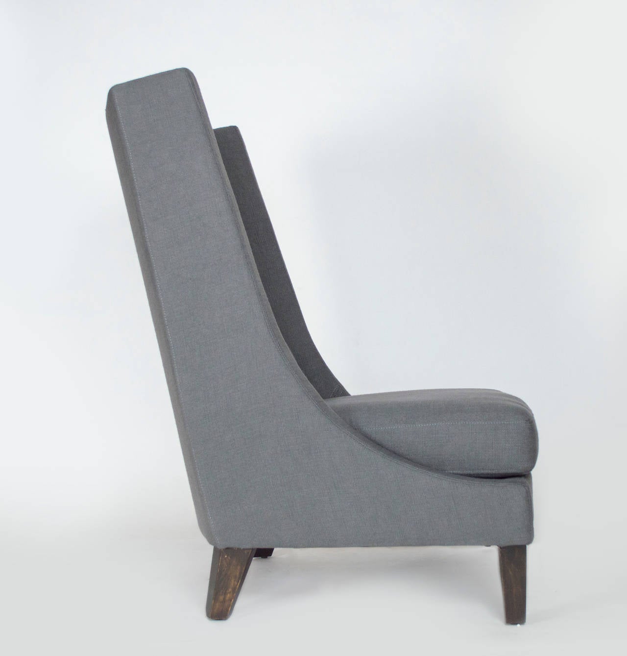 Contemporary Pair of Wing Back Chair