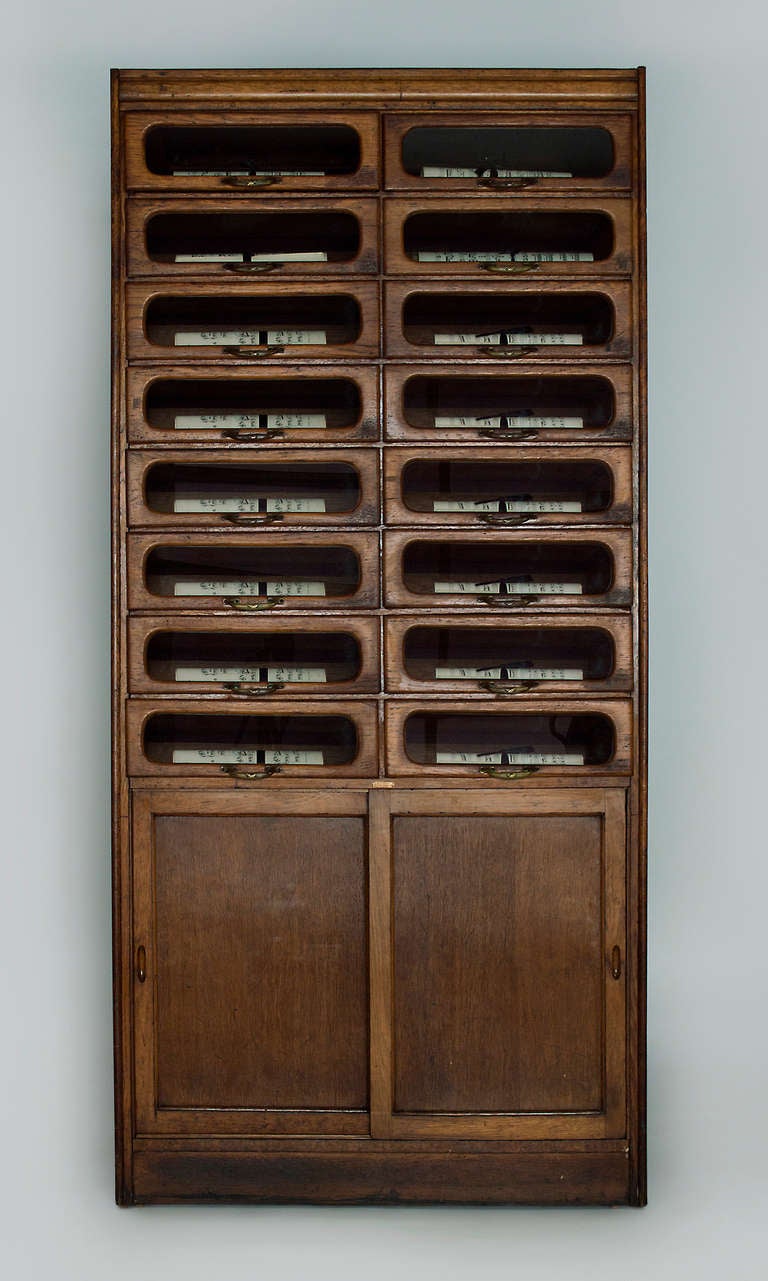 English Mercantile Cabinet