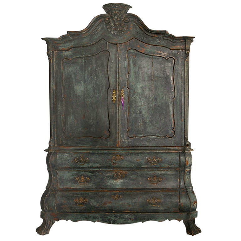 18th Century Swedish Armoire