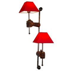 Articulated Hand Mannequin Sconce