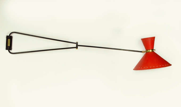 Mid-20th Century Articulated Mid Century Wall Sconce