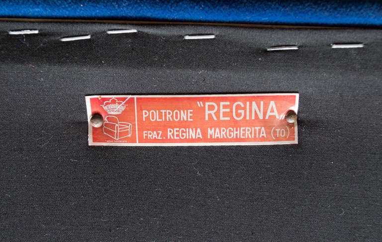 Poltrone Regina Mid-Century Armchairs 2