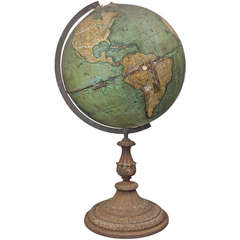 Kiepert 19th Century World Globe