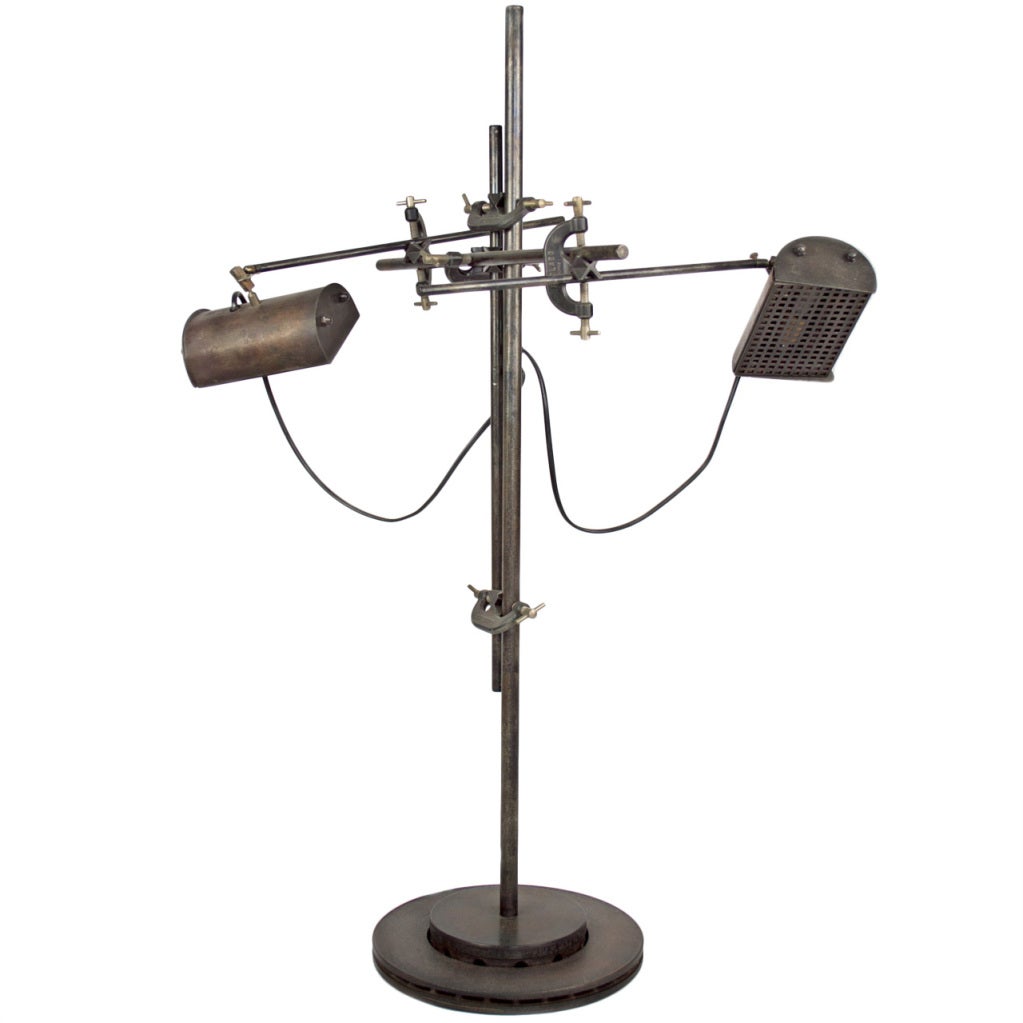 Vintage Clamp Table Lamp at 1stdibs
