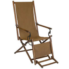 Napoleon Campaign Reclining Chair