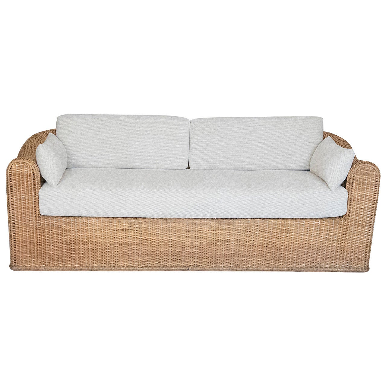 1960s Wicker Sofa