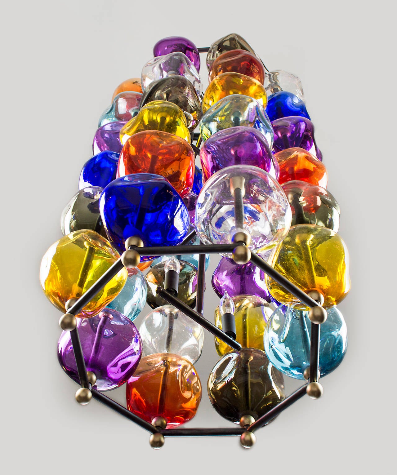 Blown Glass Opera Chandelier