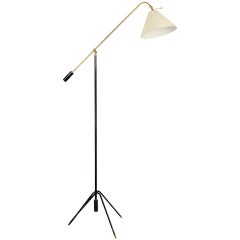 Elegante lampada da terra Counter Balance