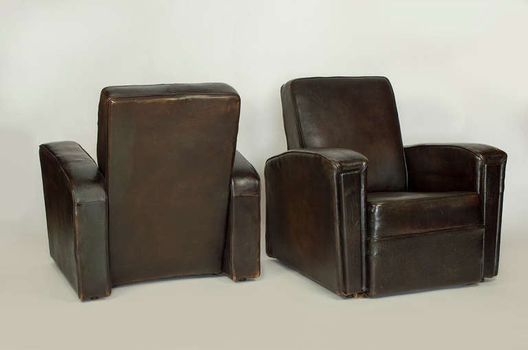 Mid-20th Century Pair of Armchairs by Airborne