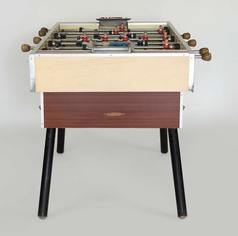 Mid-Century Modern 1950's French Foosball Table