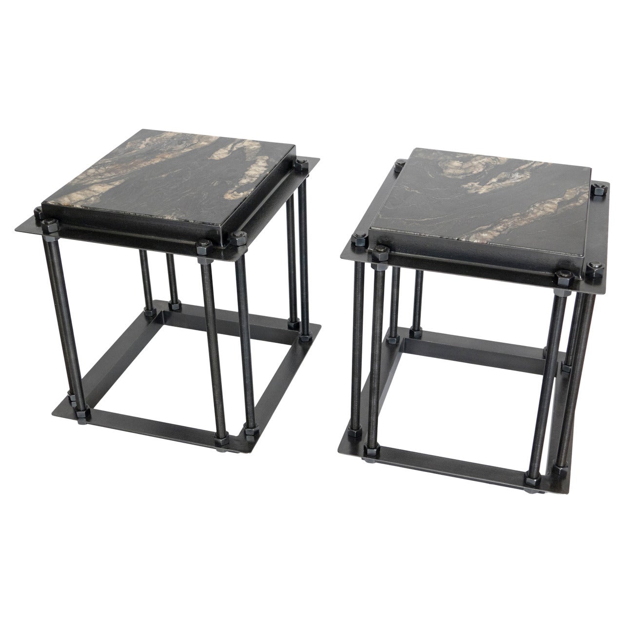 Pair of Simplon Side Tables For Sale