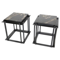 Paire de tables d'appoint Simplon