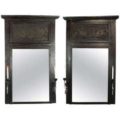 19th Century Trumeau Mirrors