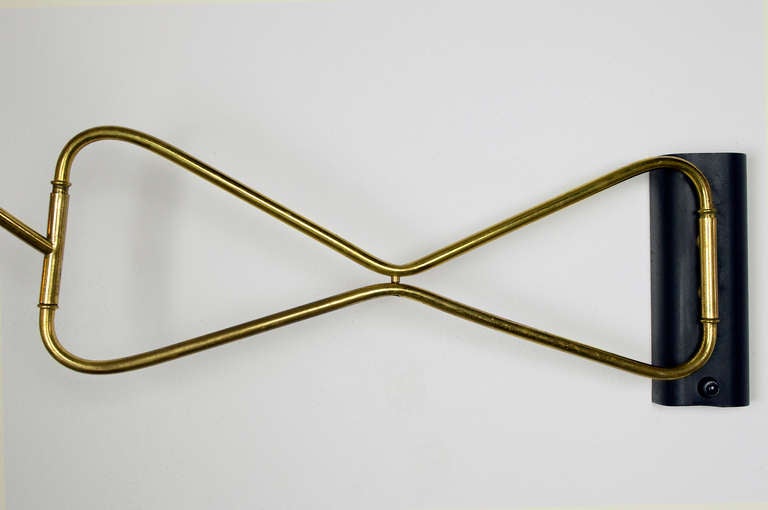 Elegant French Mid-Century Sconce by Lunel 4