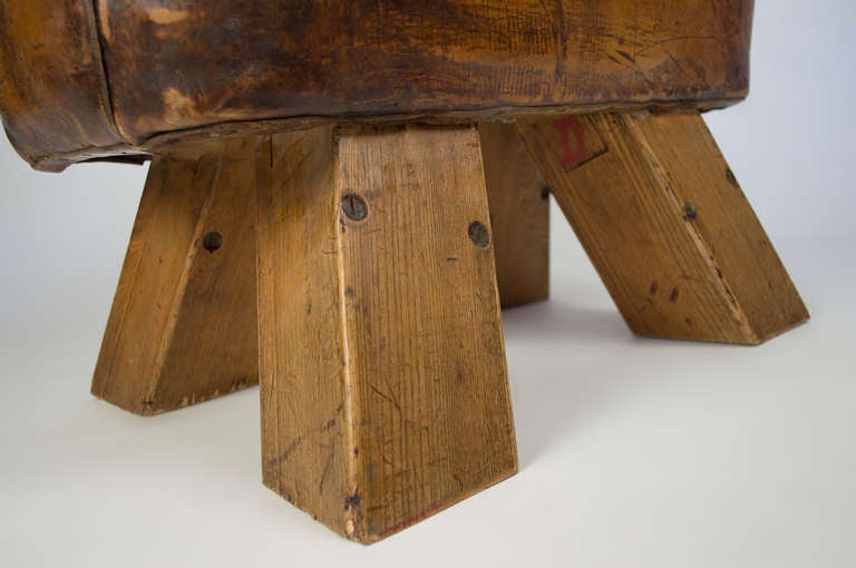 Mid-20th Century 1940′s French Pommel Horse