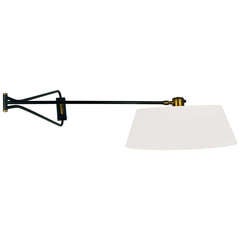 Elegant French Adjustable Mid-Century Sconce 10