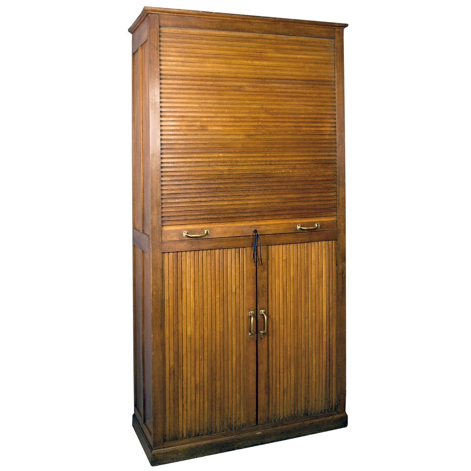 Rare French Filing Cabinet For Sale