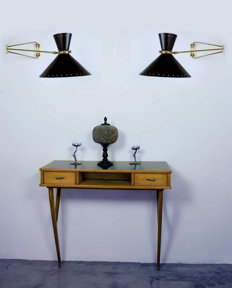 Pair of Articulated Wall Sconces 1