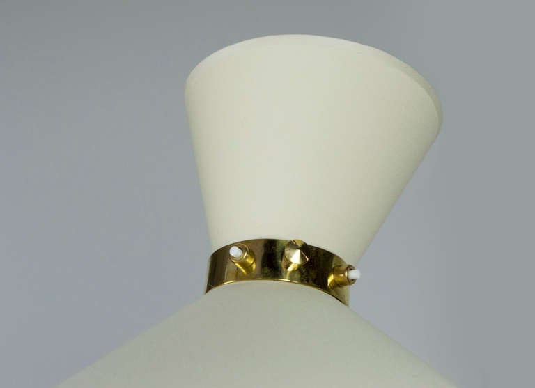 Mid-20th Century Elegant French Brass Wall Sconce