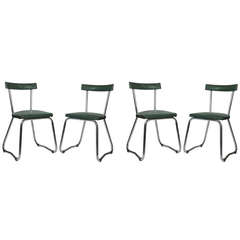 Set of Four Midcentury Chairs