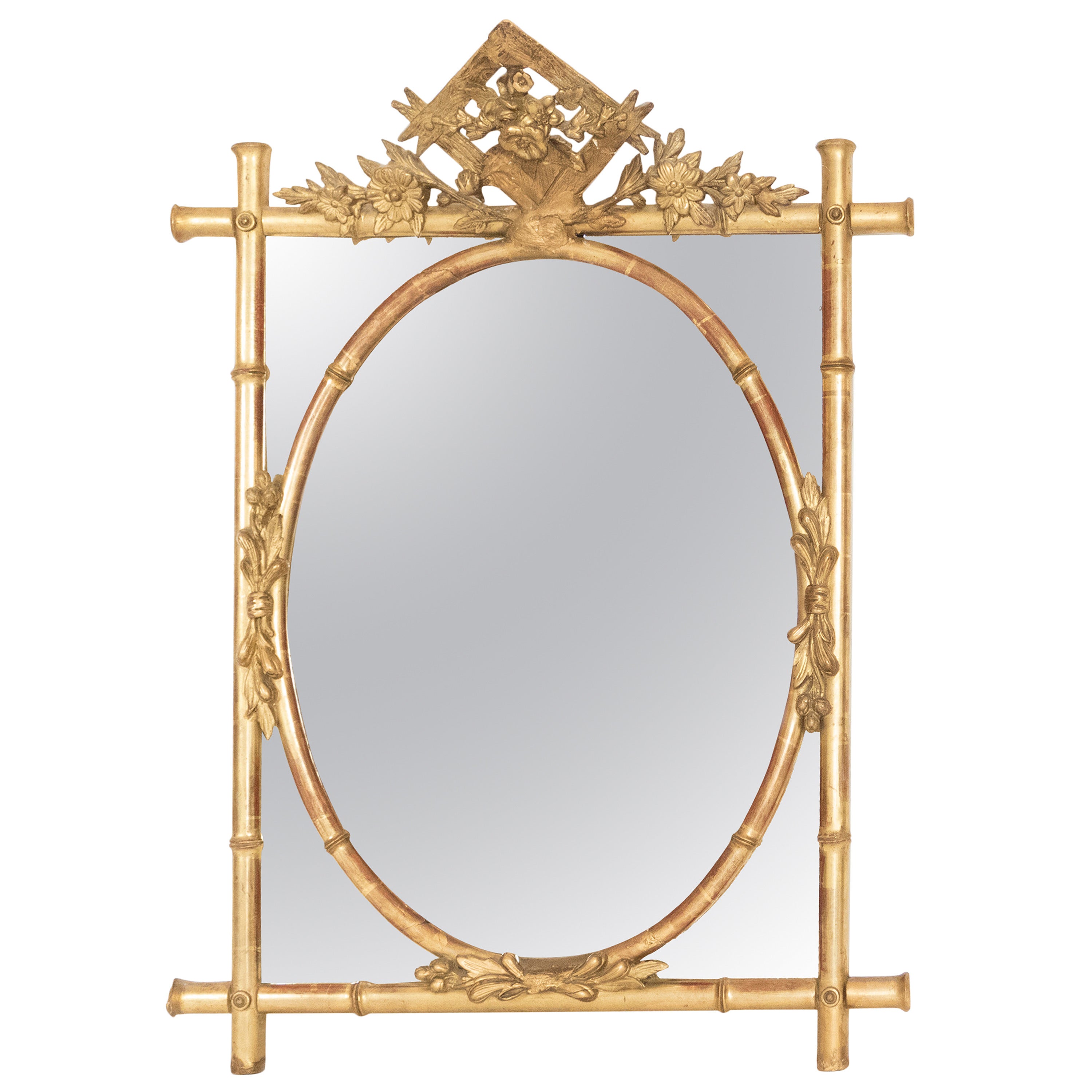 Napoleon III Gilded Mirror