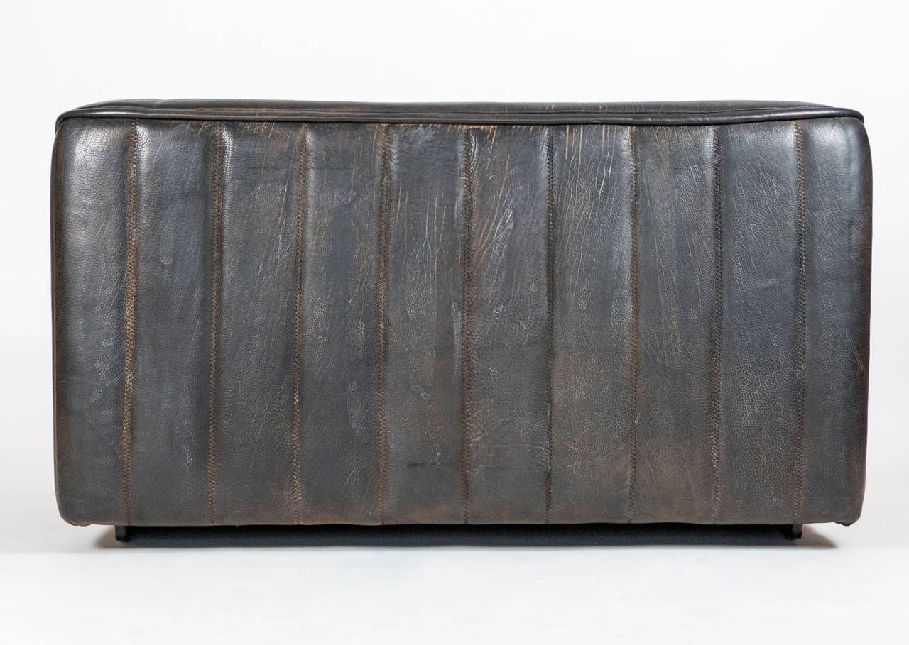 Late 20th Century Leather Love Seat by De Sede