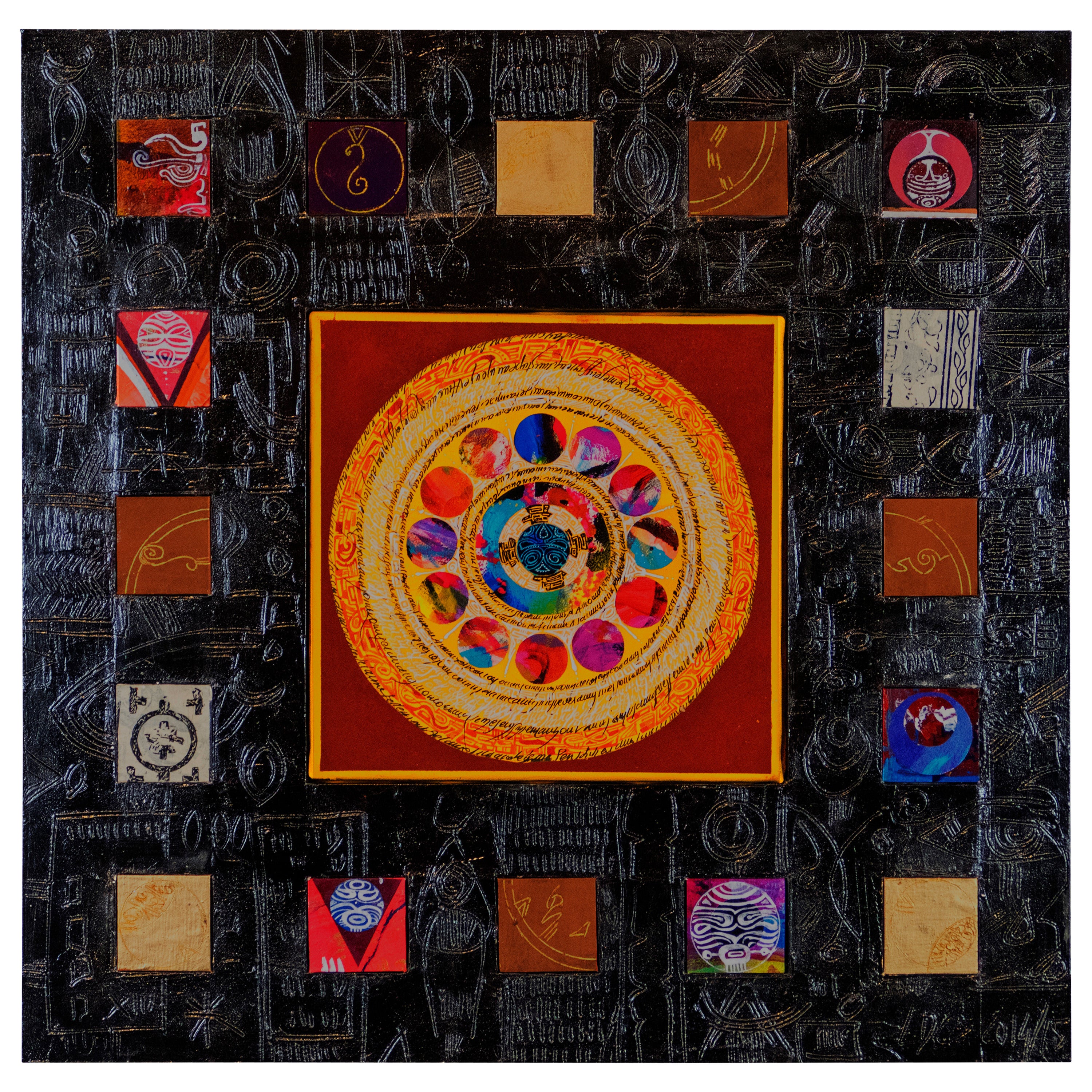 "Wheel of Life 2" by Luciano Di Concetto For Sale