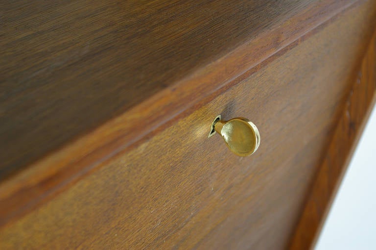 French Mid-Century Wall Mounted Desk In Excellent Condition In Los Angeles, CA