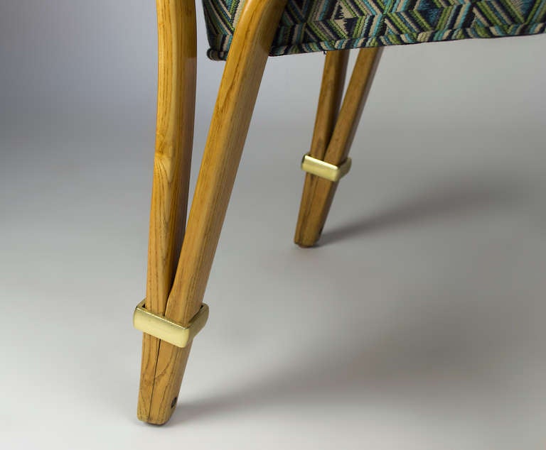 7  Chaises en bois arqué de Steiner en vente 3