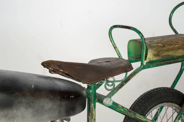 Steel Merry-Go-Round Motorcycle, 1960s