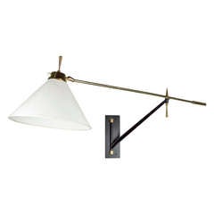Elegant Mid-Century French Wall Sconce