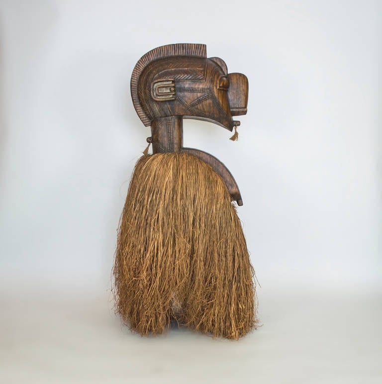 Wood Shoulder Mask from Baga Nimba, 1950's