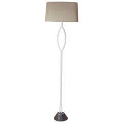 Plaster of Paris Floor Lamp